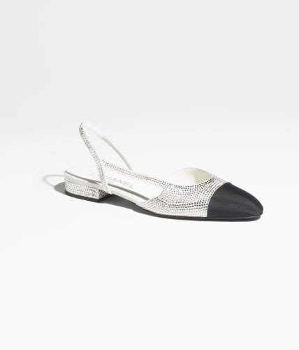 chanel glitter slingbacks|Chanel slingback price euro.